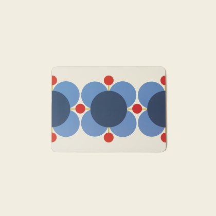 Orla Kiely Atomic Flower Set of 6 Placemats