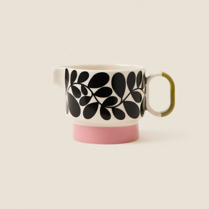 Orla Kiely Sycamore Stripe Milk Jug Pink