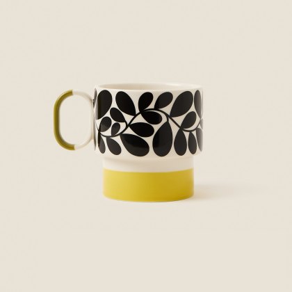 Orla Kiely Sycamore Stripe Mug Yellow