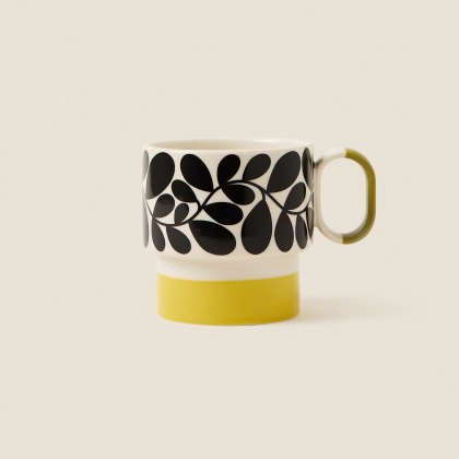 Orla Kiely Sycamore Stripe Mug Yellow