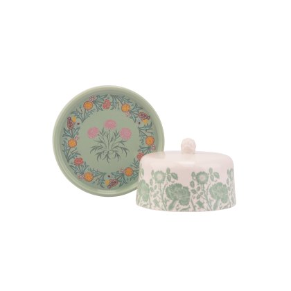 William Morris Kennet Gardens Butter Dish