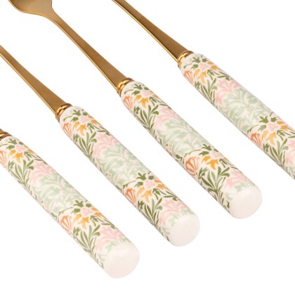 William Morris Kennet Gardens Set of 4 Cake Forks