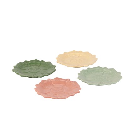 William Morris Kennet Gardens Set of 4 Cake Plates