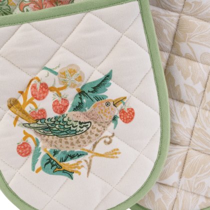 William Morris Kennet Gardens Double Oven Glove