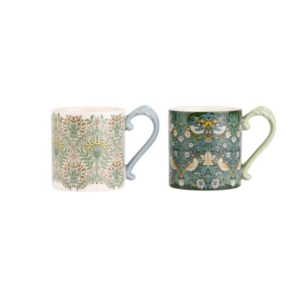 William Morris Kennet Gardens Set of 2 Mugs