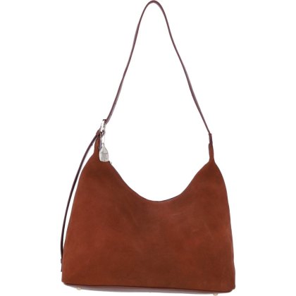 Ashwood Leather and Suede Shoulder Bag Tan