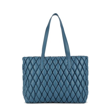Long & Son Quilted Tote Bag Blue