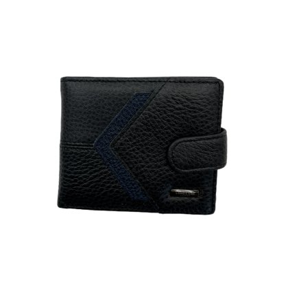 Long & Son Assorted Mens Chevron Leather Wallets