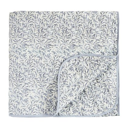 Morris & Co Willow Bough Throw China Blue