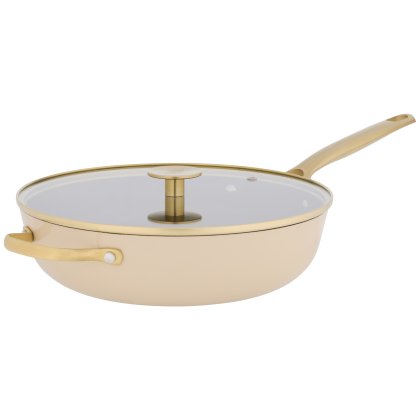 Stellar Cast Light 28cm Saute Pan Clay