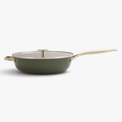 Stellar Cast Light 28cm Saute Pan Olive Stellar Cast Light 28cm Saute Pan Olive