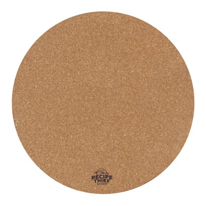 Tradestock Recipe Thief Chilli Round Cork Trivet Placemat