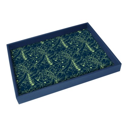 Tradestock Recipe Thief Peas Recycled Faux Leather Tray