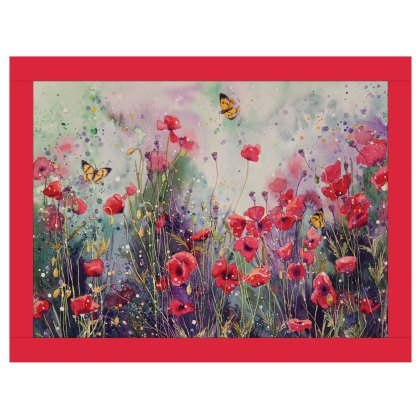 Tradestock Poppy Field Lap Tray