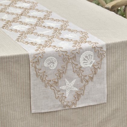 Waltons Embroidered Coastal Runner