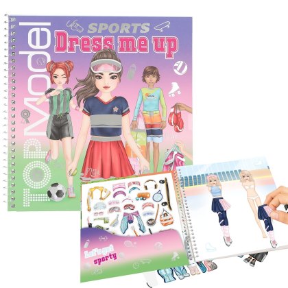 TOPModel Dress Me Up Stickerbook Sports TOPModel Dress Me Up Stickerbook Sports