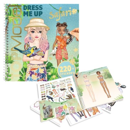 TOPModel Dress Me Up Stickerbook Safari TOPModel Dress Me Up Stickerbook Safari