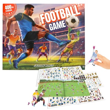 Action World Create Your Football Game Stickerbook Action World Create Your Football Game Stickerbook