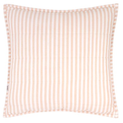 Yard Hebden Stripe Cushion Blush/Terracotta