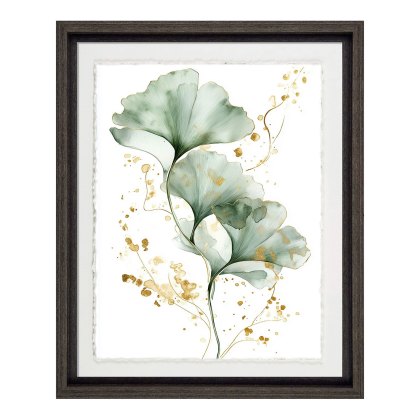 Camelot Green & Gold Ginkgo II Camelot Green & Gold Ginkgo II