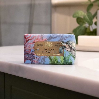 The English Soap Company Ocean Seaweed Soap Bar