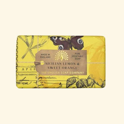 The English Soap Company Sicilian Lemon and Sweet Orange Soap Bar
