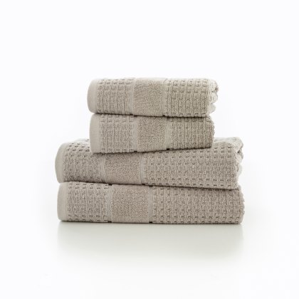 Deyongs Mosley Textured Towels Mushroom