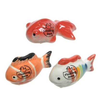 Kaemingk Assorted Porcelain Shiny Fish