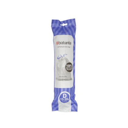 Brabantia 15-20L D PerfectFit Bags x20