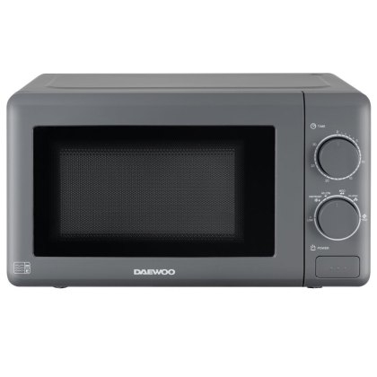 Daewoo 800w Manual Microwave Grey Daewoo 800w Manual Microwave Grey