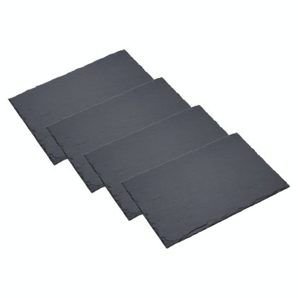 Artesea Set of 4 Slate Grey Placemats
