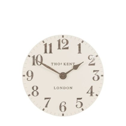 12" Arabic Limestone Wall Clock 12" Arabic Limestone Wall Clock