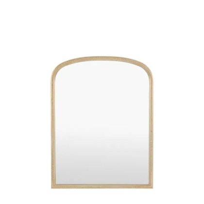 Florentine Overmantle Mirror Champgne