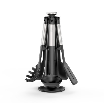 Joseph Joseph Elevate 5 Piece Silicone Steel Utensil Carousel Joseph Joseph Elevate 5 Piece Silicone Steel Utensil Carousel