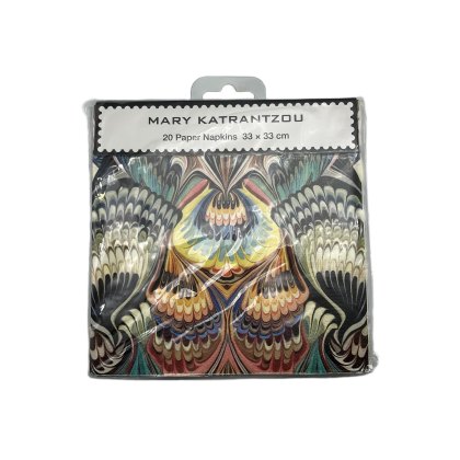 Museum & Galleries Mirror Marble Paper Napkins PK 20 Museum & Galleries Mirror Marble Paper Napkins PK 20