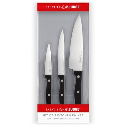 Judge Classic 3 Piece Knife Set Judge Classic 3 Piece Knife Set