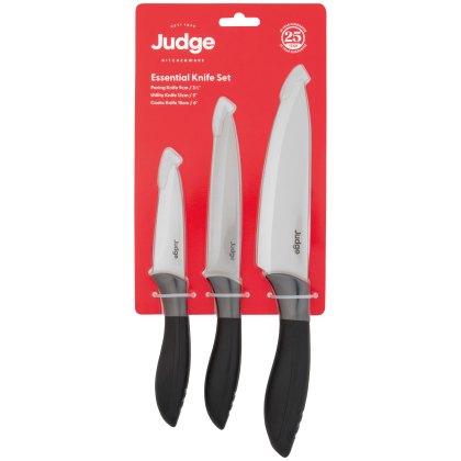 Judge Essential 3 Piece Knife Set