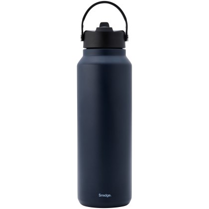 Smidge Flip Straw Bottle 1.2L Winter Sky