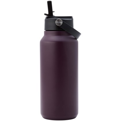 Smidge Flip Straw Bottle 900ml Autumn Berry