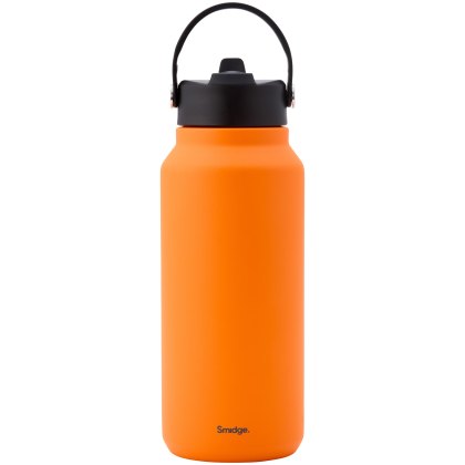 Smidge Flip Straw Bottle 900ml Citrus