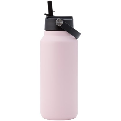 Smidge Flip Straw Bottle 900ml Summer Blush