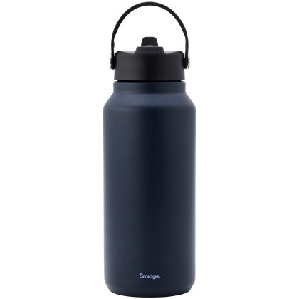 Smidge Flip Straw Bottle 900ml Winter Sky