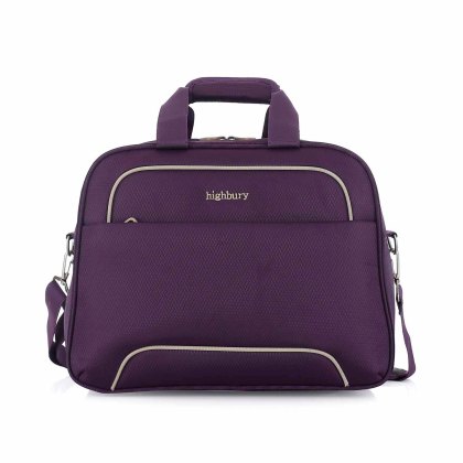Highbury Altitude Soft Shell Cabin Bag Plum Highbury Altitude Soft Shell Cabin Bag Plum
