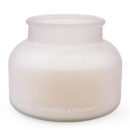 Large Lavender & Coconut Scented Candle Large Lavender & Coconut Scented Candle