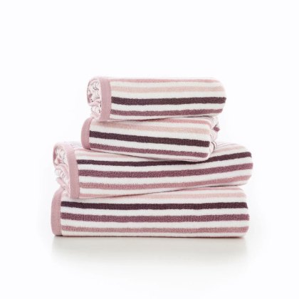 Deyongs Bliss Linear Stripe Towels Pink