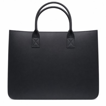 Ashwood Leather Shopper Bag Black Ashwood Leather Shopper Bag Black