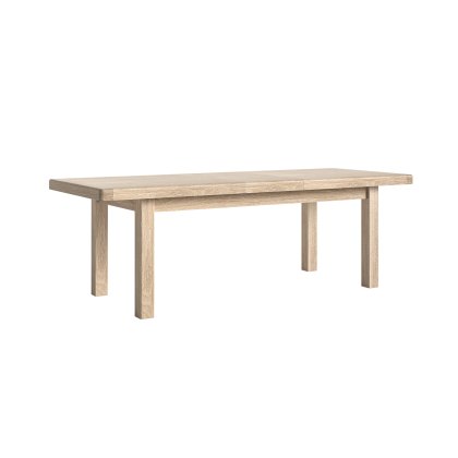 Casterton White Wash Large Extending Dining Table Casterton White Wash Large Extending Dining Table
