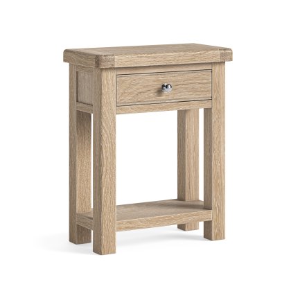 Casterton White Wash Telephone Table Casterton White Wash Telephone Table