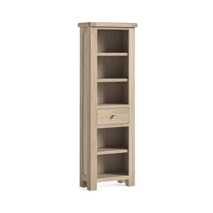 Casterton White Wash Slim Bookcase Casterton White Wash Slim Bookcase