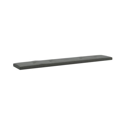 Casterton White Wash Bench Cushion in Charcoal Casterton White Wash Bench Cushion in Charcoal
